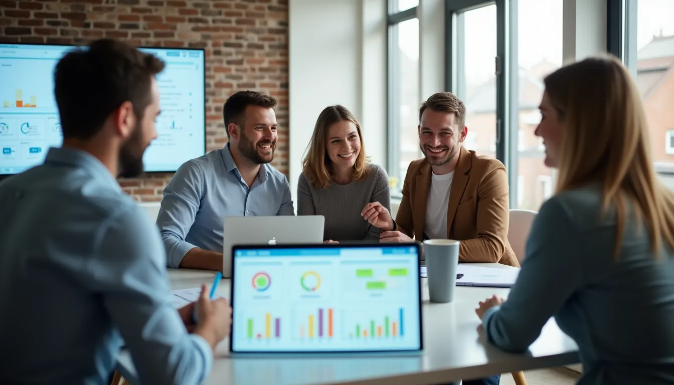 Success story with a happy finance team