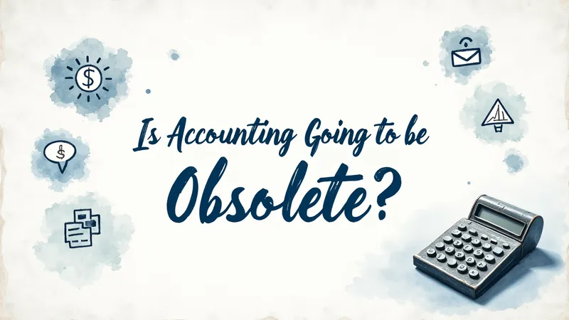 Is Accounting Going to be Obsolete?